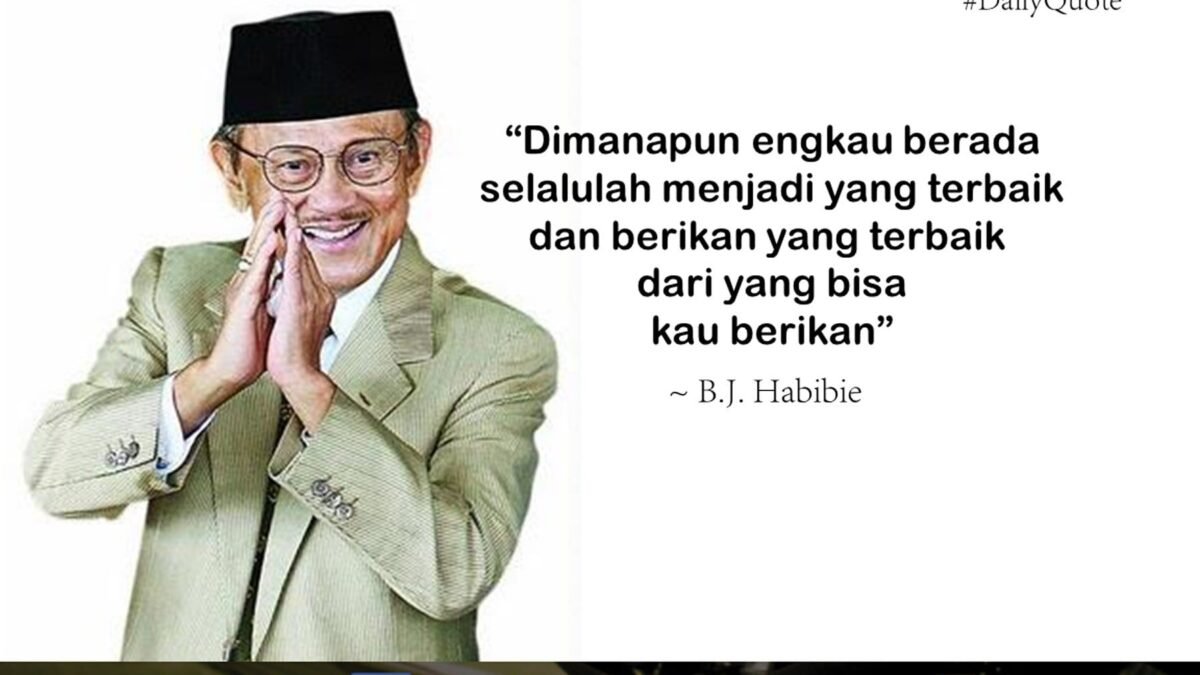 Selalu Bersyukur, Itu Kunci Sehat BJ Habibie Selalu Bersyukur, Itu Kunci Sehat BJ Habibie
