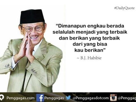 Selalu Bersyukur, Itu Kunci Sehat BJ Habibie