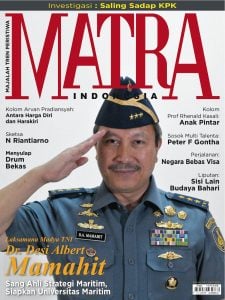 Laksamana Madya (Pur) Dr. TNI Desi Albert Mamahit, MSc: “Memang Perlu Sinergitas Antar Instansi.”