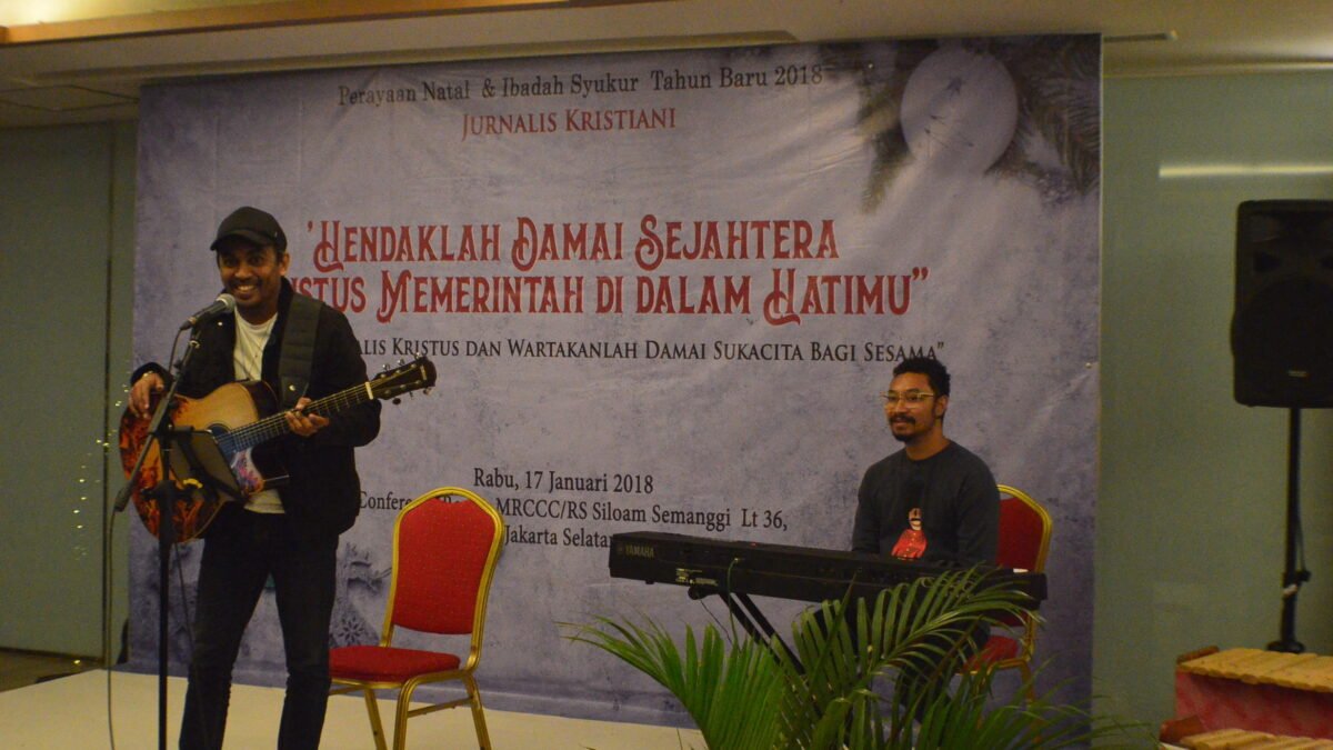 Kesaksian Glen Fredly di Hadapan Jurnalis Kristiani Se Jabotabek