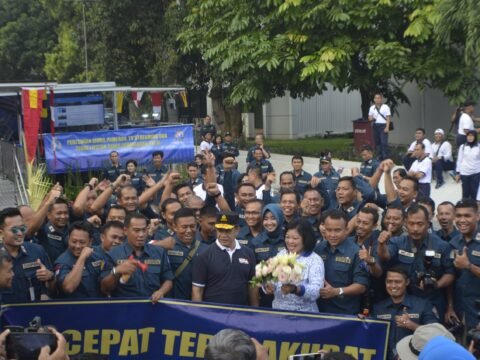 KSAL Laksamana TNI Ade Supandi, S.E., M.A.P. Resmikan TV Streaming milik TNI AL