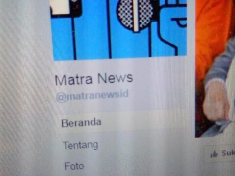 Akun Buzzer FB Matra News tak ada hubungannya dengan Majalah MATRA dan MATRANEWS.id
