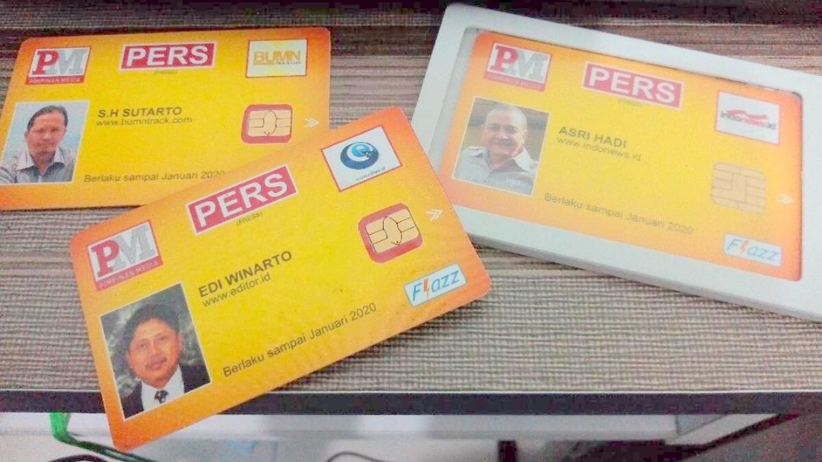  Forum Pemred Online, Organisasi Pimpinan Media Mengeluarkan Kartu Berteknologi Chip