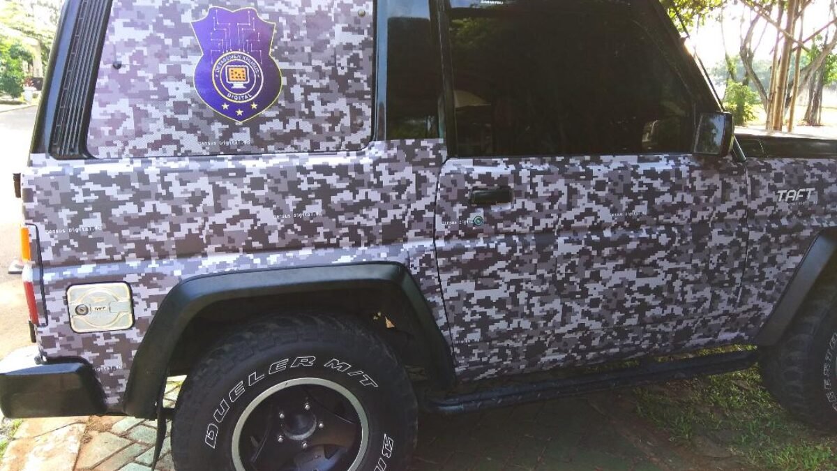 Pembuatan Branding Di Mobil Berjalan