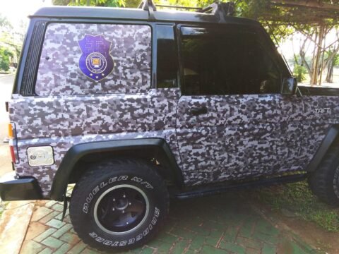 Pembuatan Branding Di Mobil Berjalan