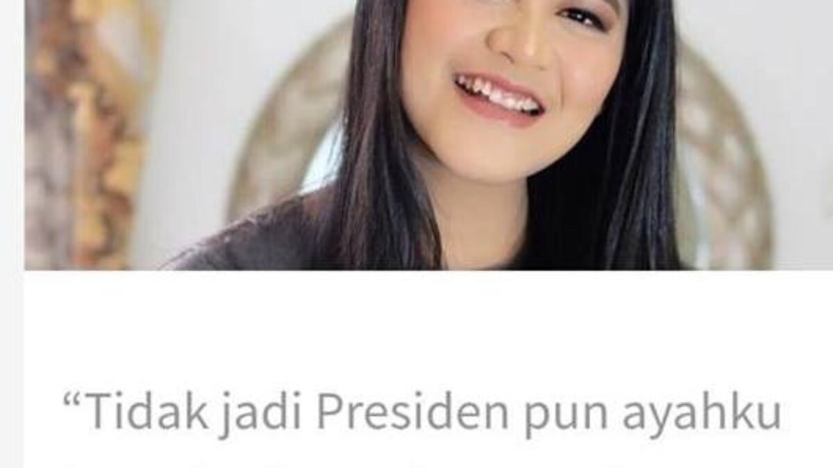 Tulisan Anak Jokowi, Kahiyang Ayu Menjadi Viral