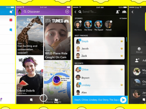Aplikasi Snapchat Diperbincangkan