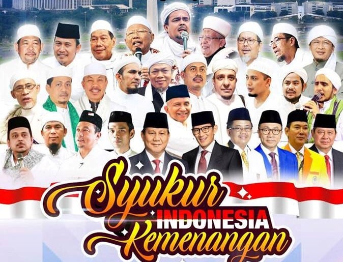 Pawai Damai Kemenangan Prabowo-Sandi