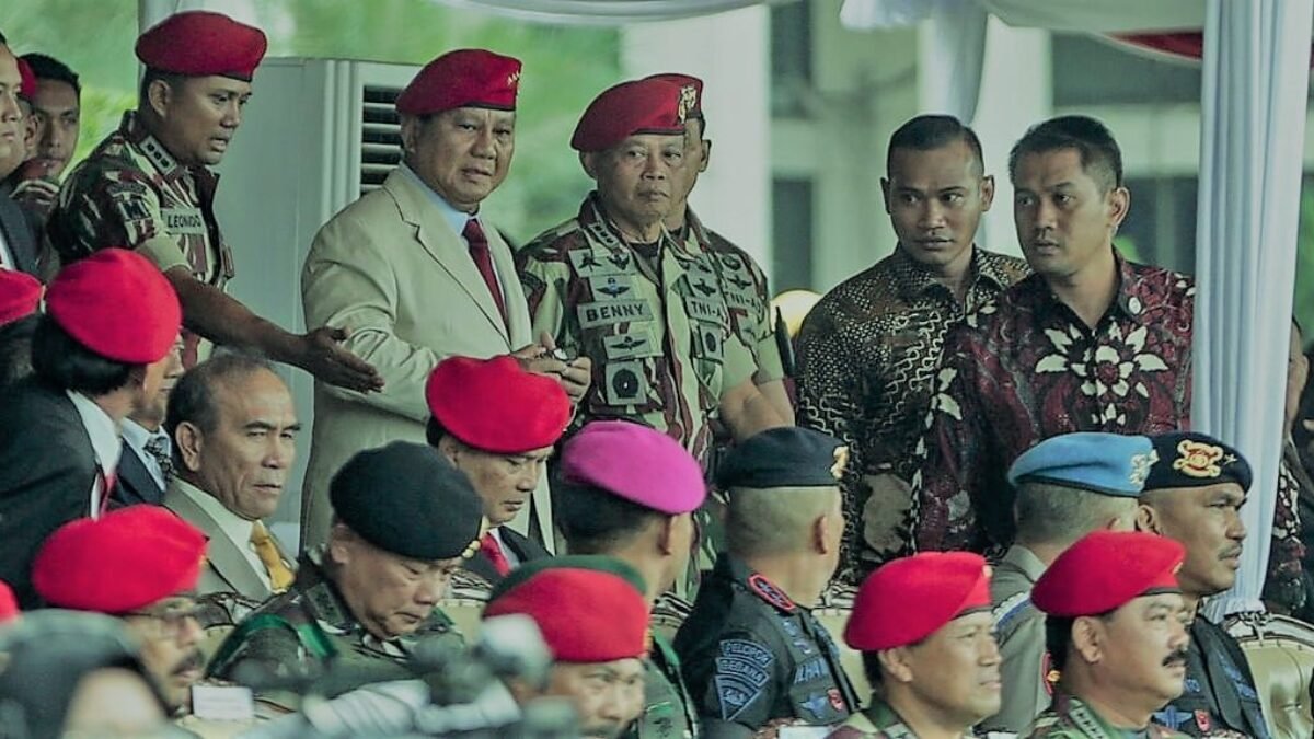 Jokowi & Jusuf Kalla Absen, Prabowo Hadiri Perayaan HUT ke-67 Kopassus