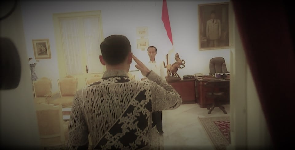 “Siap. Hormat, Bapak Presiden”