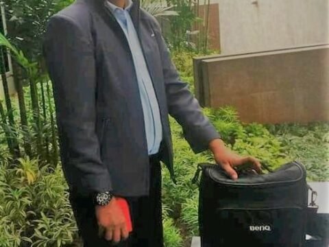 “Welcome, Rektor Bule..”