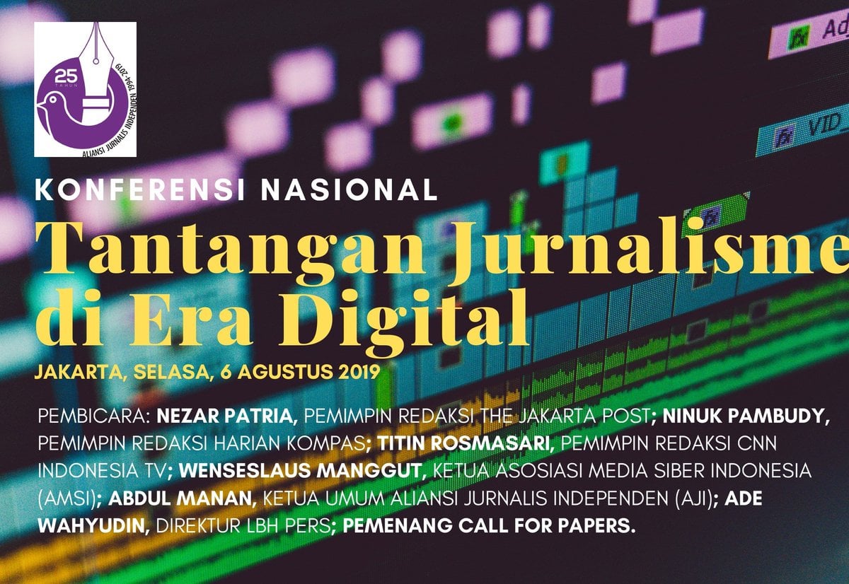 Seminar 25 Tahun Kelahiran AJI, The Biggest Challenge of Journalisme in Digital Era