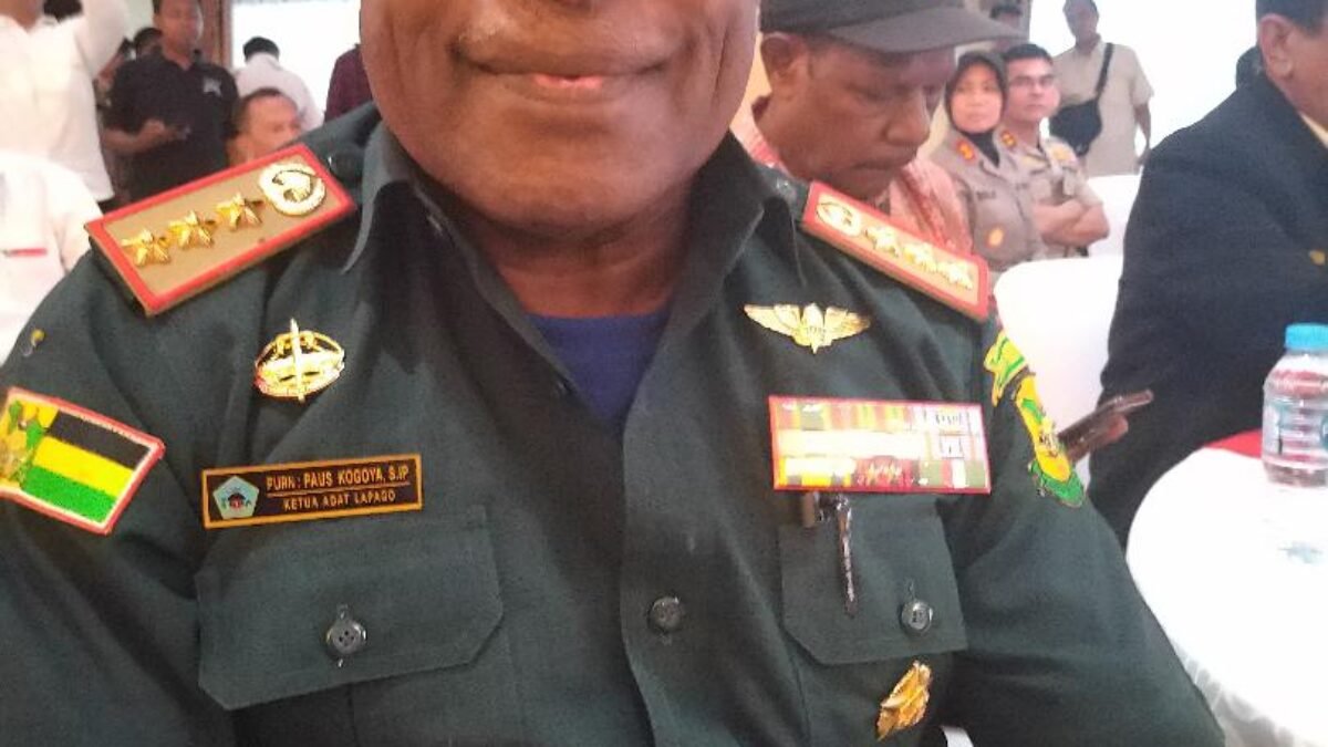Paus Kogoya (Ketua Adat Lapago): “Kami Dipermainkan. Dijanjikan, Tapi Tak Pernah Bertemu Presiden Jokowi.”