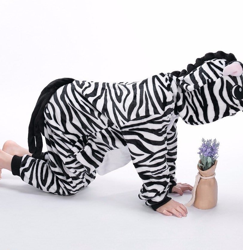 Zebra-Anime-Onesie-untuk-Anak-Kuda-Cosplay-Piyama-Natal-Kartun-Hewan-Kostum