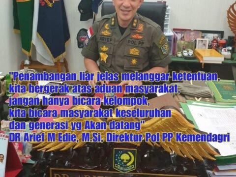 Arief M Edie (Direktur Satpol PP): “Sesama Pelayan Masyarakat, Jangan Saling Menyalahkan.”