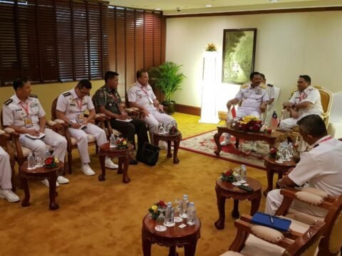 KASAL: “Kami Terus Memperkuat Hubungan Antara TNI AL dan Royal Cambodian Navy.”