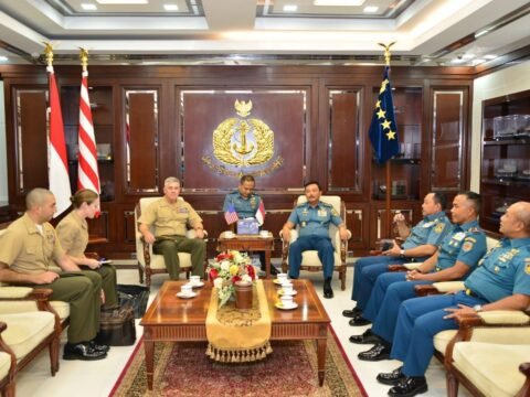 KSAL Terima Kunjungan Kehormatan US Marine