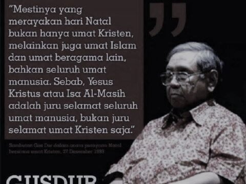 Selain Gus Dur, Tokoh Islam Bergelar Profesor Ucapkan Selamat Natal