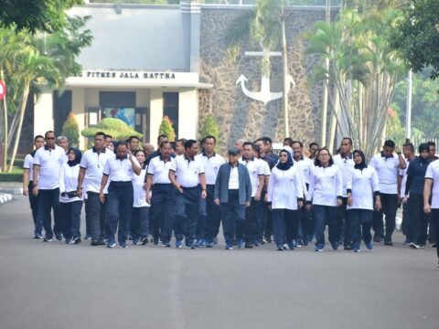 Wapres RI Olahraga Bersama Kepala Staf Angkatan Laut, Bermakna Apa?