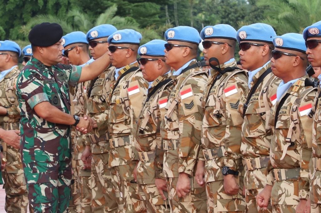 Panglima TNI : Pasukan Garuda TNI Emban Misi Negara di Kongo Afrika