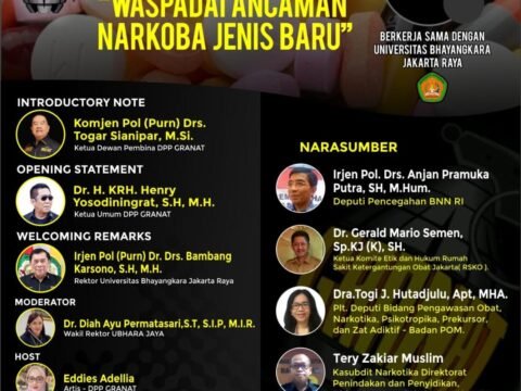 Waspada Bahaya Narkoba Jenis Baru