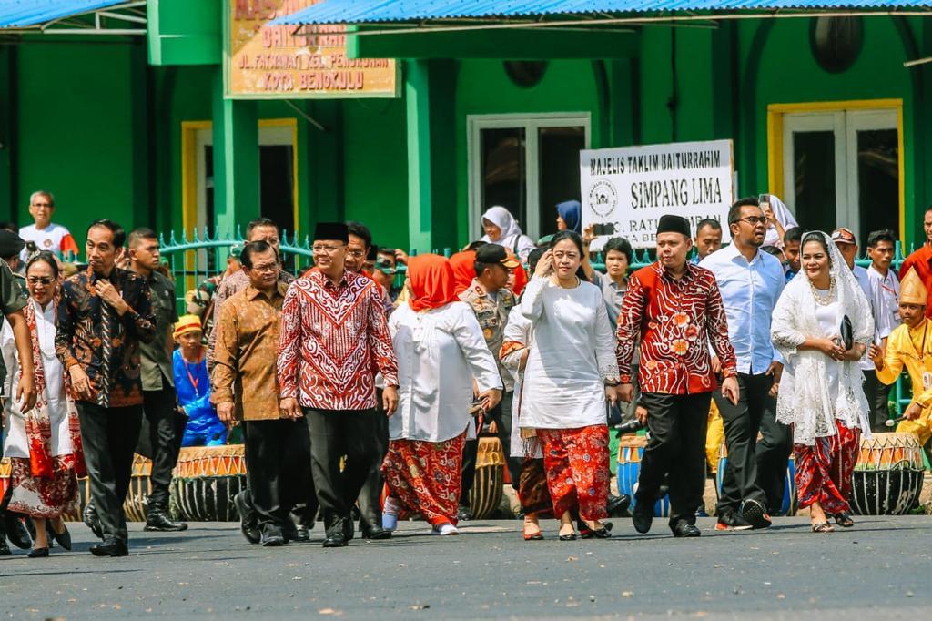 Presiden Jokowi, Kenang Ibu Fatmawati di Bengkulu