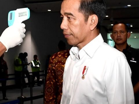 Kemarin Jumat Keramat, Suhu Tubuh Presiden Jokowi: 36,8