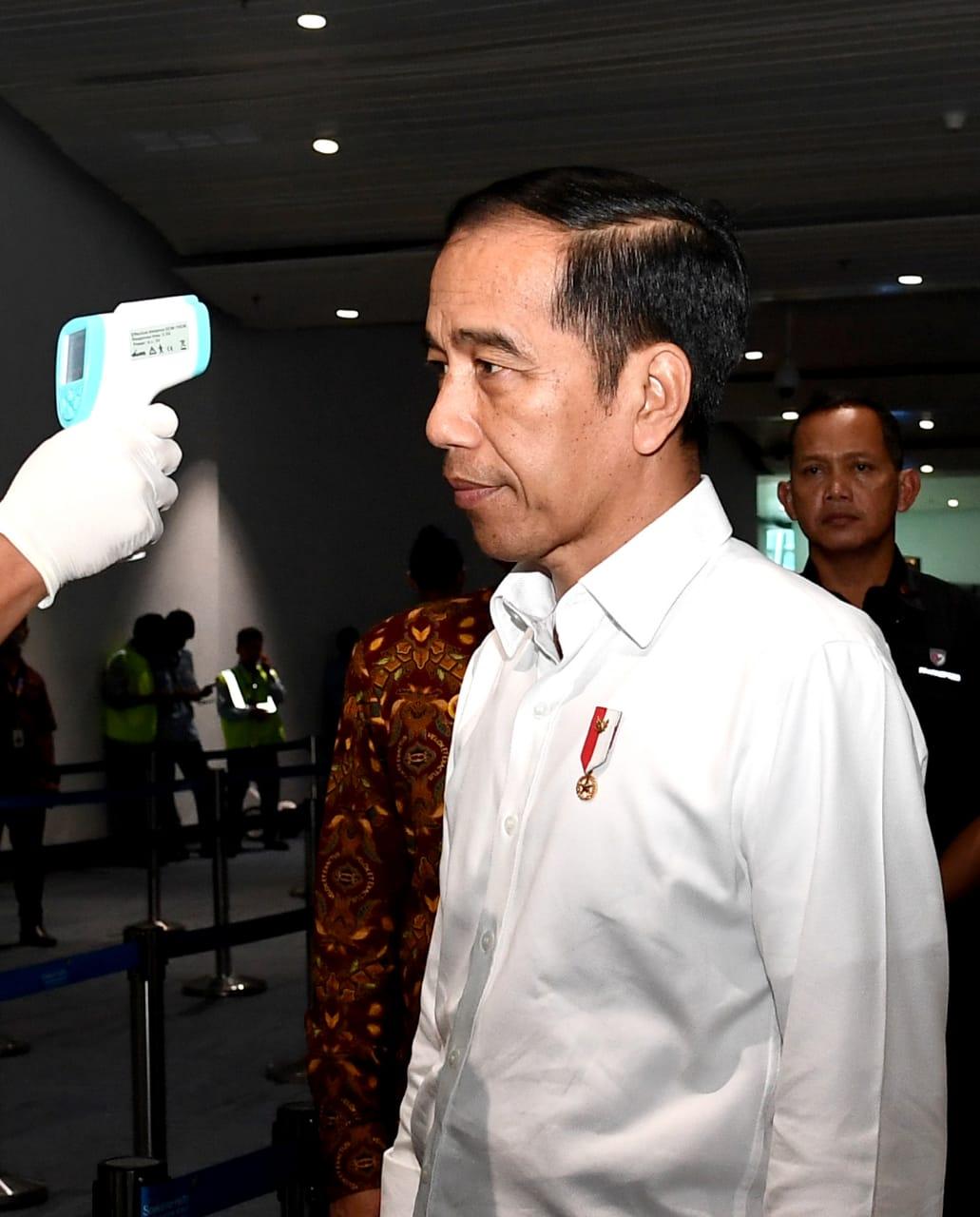 Kemarin Jumat Keramat, Suhu Tubuh Presiden Jokowi: 36,8