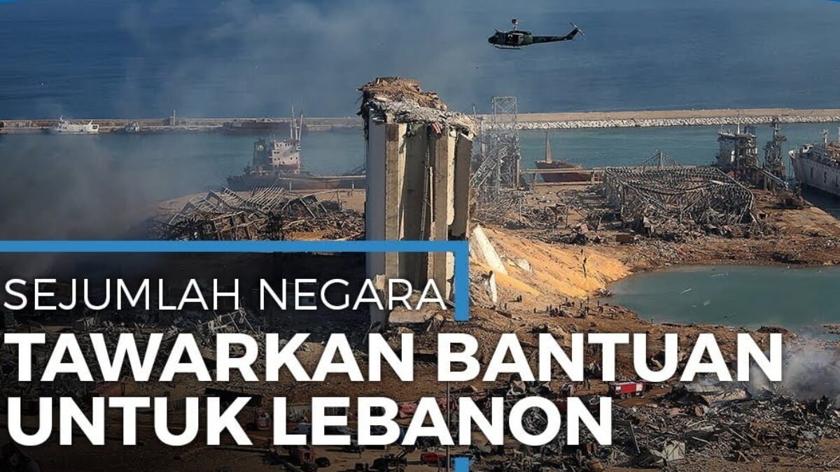 Presiden Perancis ke Beirut, Beri Bantuan dan Ingatkan Bahwa Perang Saudara Tak Boleh Terjadi Lagi