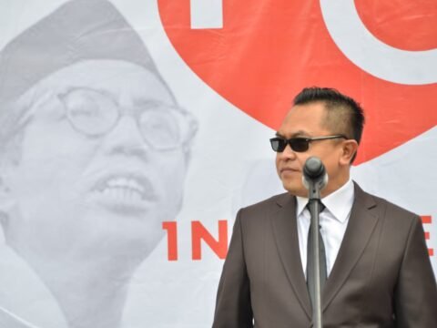 Waketum DPP PBB Sukmo Harsono, Ini Pertama Kalinya Partai Bulan Bintang Melaksanakan Upacara Kemerdekaan RI