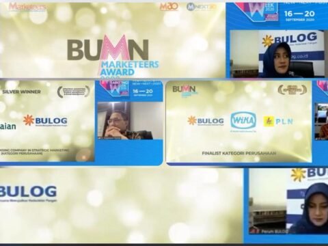 Bulog Raih Empat Penghargaan BUMN Marketeers Award 2020