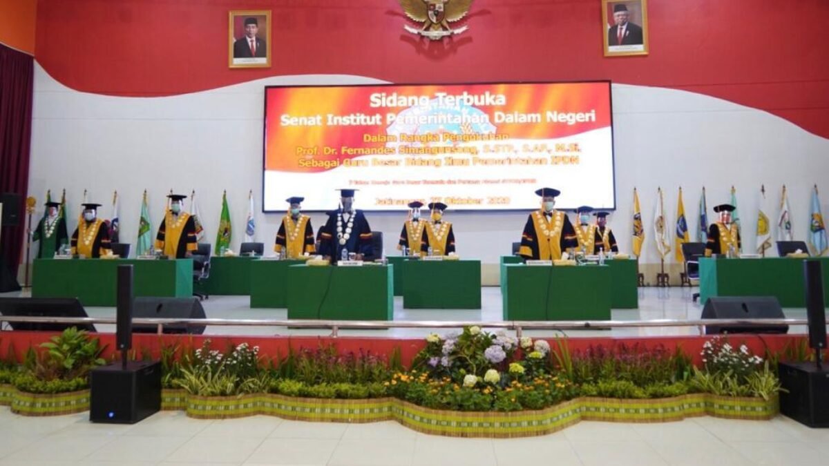 Pengukuhan Guru Besar IPDN dan Penutupan Latsar