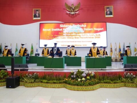 Pengukuhan Guru Besar IPDN dan Penutupan Latsar