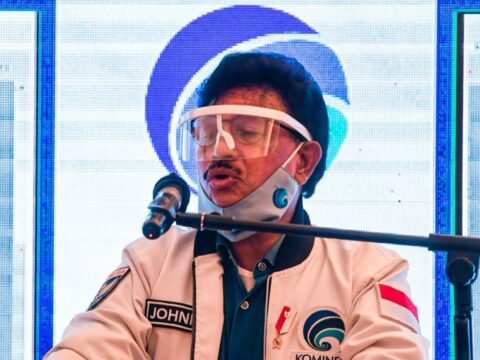Menteri Kominfo Bicara Penanganan COVID-19