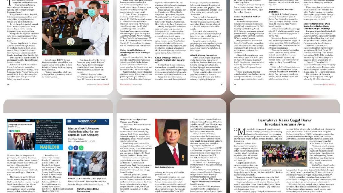 Skandal Jiwasraya Ditomboki Duit Rakyat Rp 22 Triliun