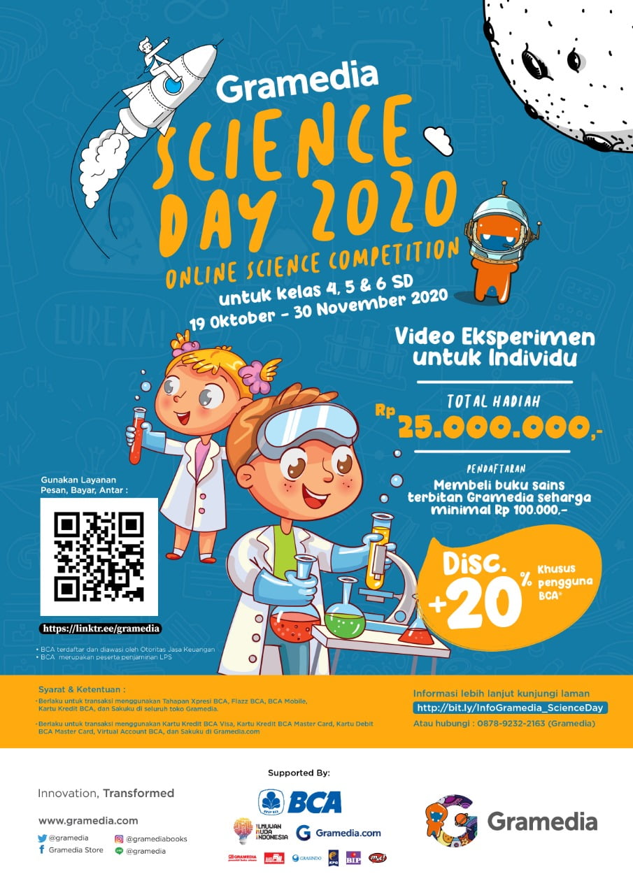 Gramedia Science Day Gaet Ilmuwan Muda