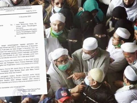 Rizieq Shihab Sudah Lunasi Denda Rp50 Juta