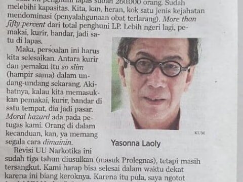 Anang Iskandar Tanggapi Pernyataan Menteri Yasonna Laoly