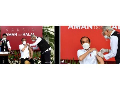Vaksinator Penyuntik Jokowi Sempat Gemetar