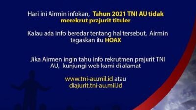 Rekrutmen Perwira dan Bintara TNI AU?