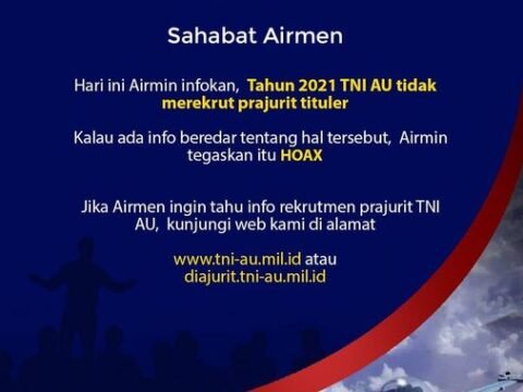 Rekrutmen Perwira dan Bintara TNI AU?