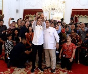 Top of Mind Presiden Indonesia: Prabowo