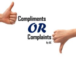 Compliment OR Complaint Compliment OR Complaint
