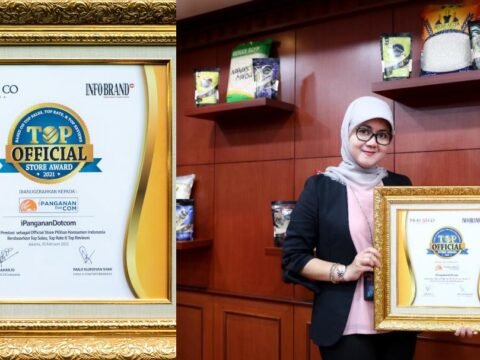E-Commerce BULOG Raih Top Official Store Award 2021