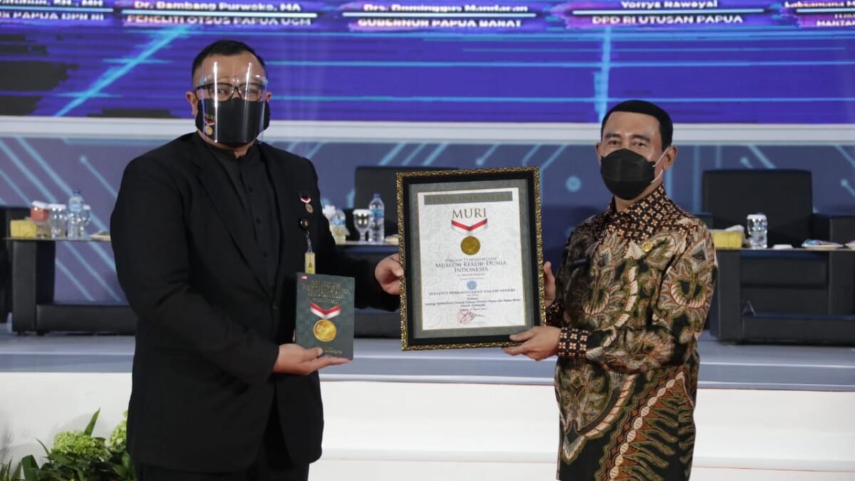 IPDN Tercatat Dalam Museum Rekor Indonesia