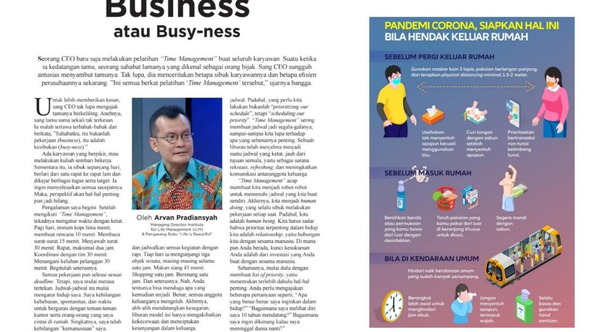 Business atau Busy-ness?