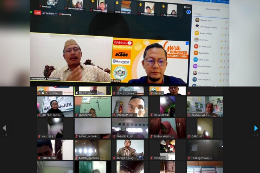 Webinar Nasional: Guru Honorer Nasibmu Kini