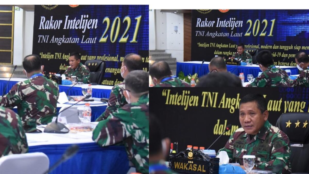 Wakasal: Komunitas Intelijen Harus Mampu Menjaga Marwah TNI Angkatan Laut Wakasal: Komunitas Intelijen Harus Mampu Menjaga Marwah TNI Angkatan Laut