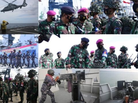 TNI Angkatan Laut (TNI AL) Laksanakan Latihan Pra Armada Jaya