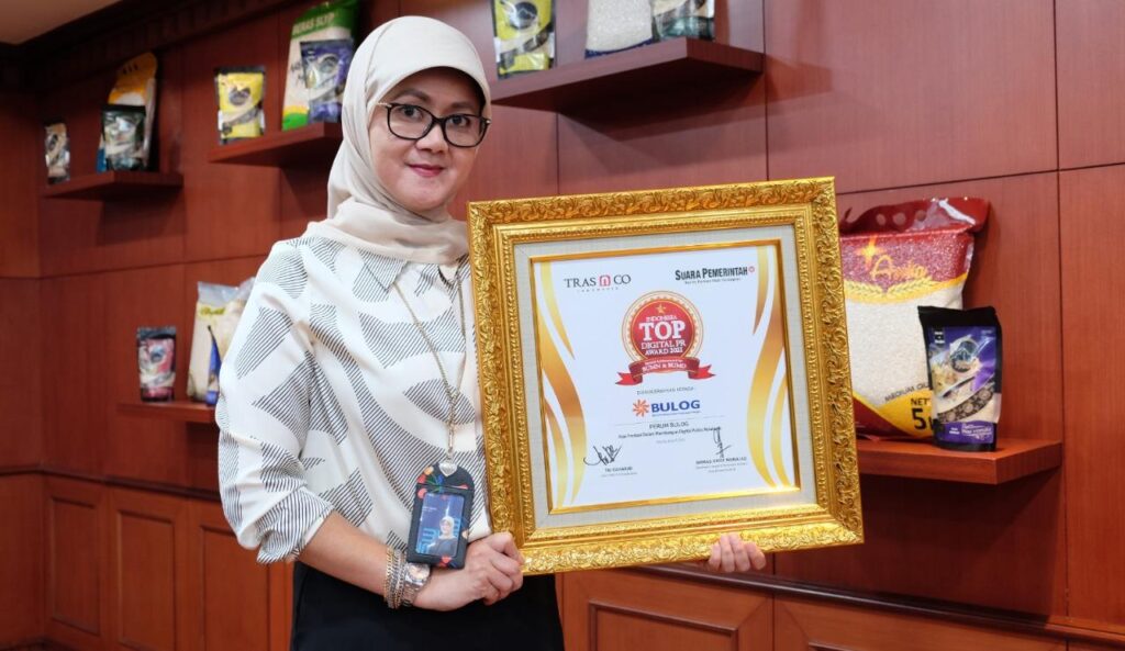 BULOG Raih Indonesia Digital PR Award 2021